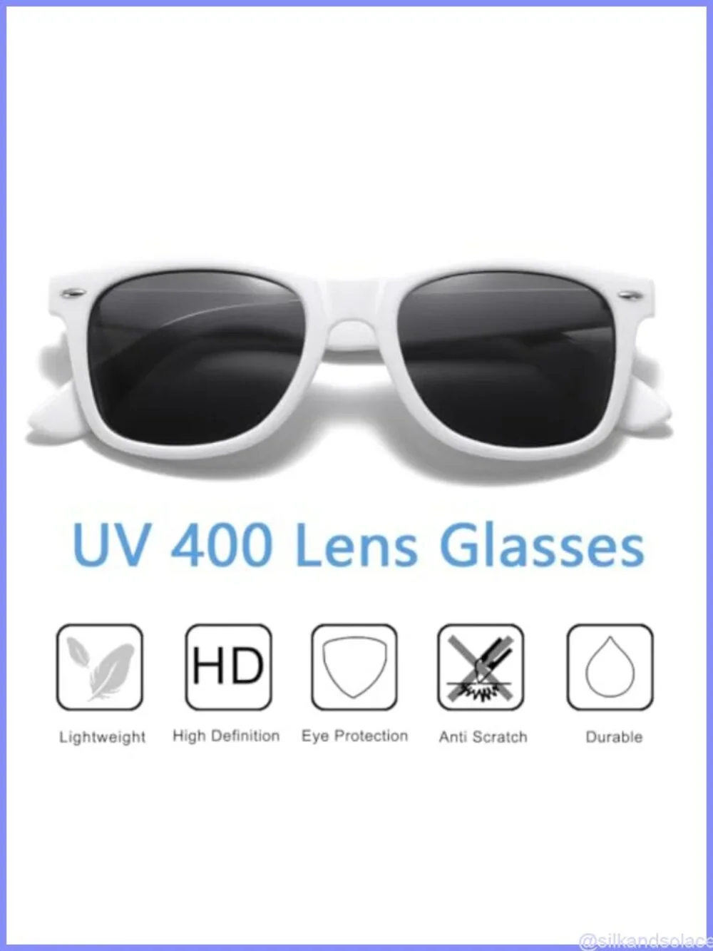 Retro Polarized Square Sunglasses UV400 Full Frame Lightweight